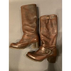 90s Frye Slouch Leather Boot